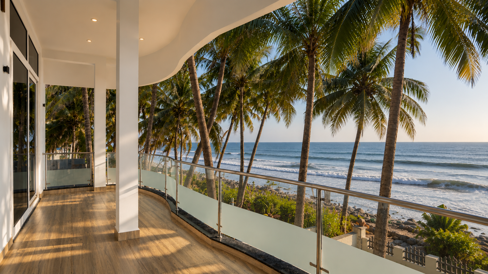 Ocean Manor — Sea & River Facing Beachfront Villa